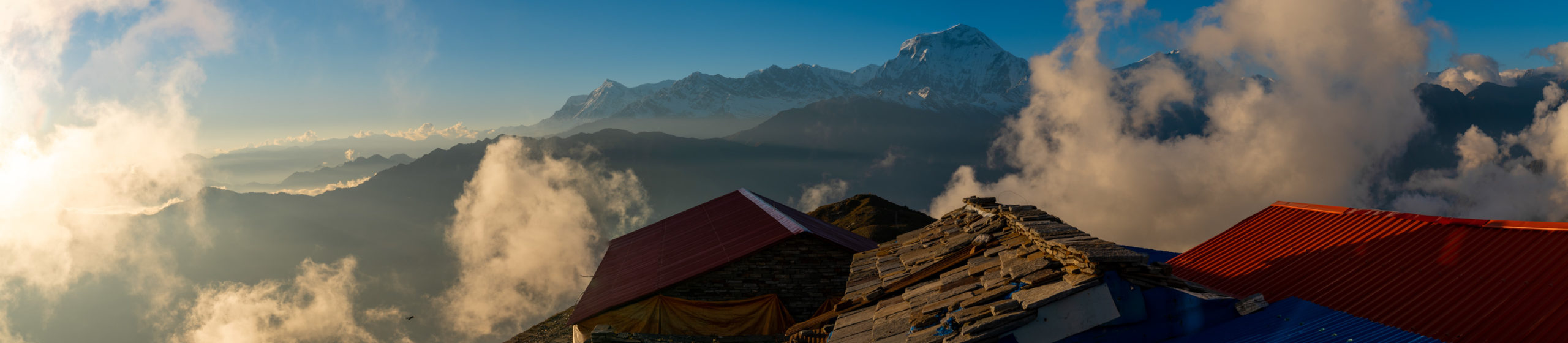 View from Khopra Ridge, Nepal